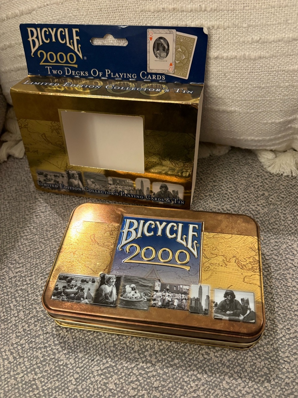 Bicycle 2000 Anniversary Playing Cards NEW IN BOX